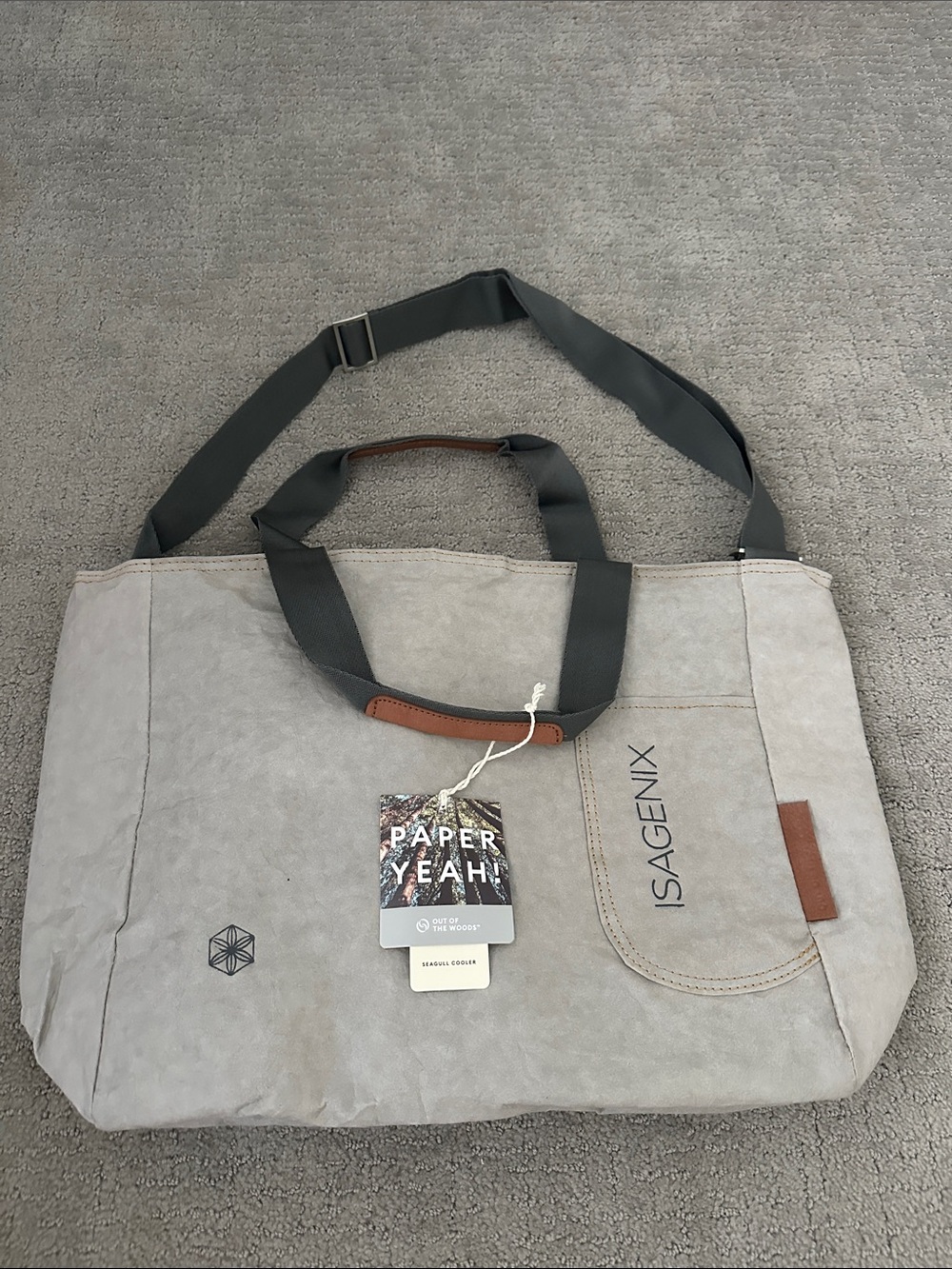 RENEWABLE WASHABLE PAPER
Seagull Messenger Cooler